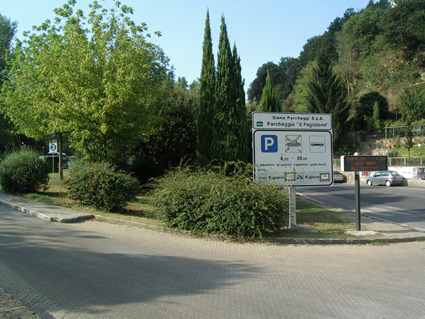 "Fagiolone" Parking Area